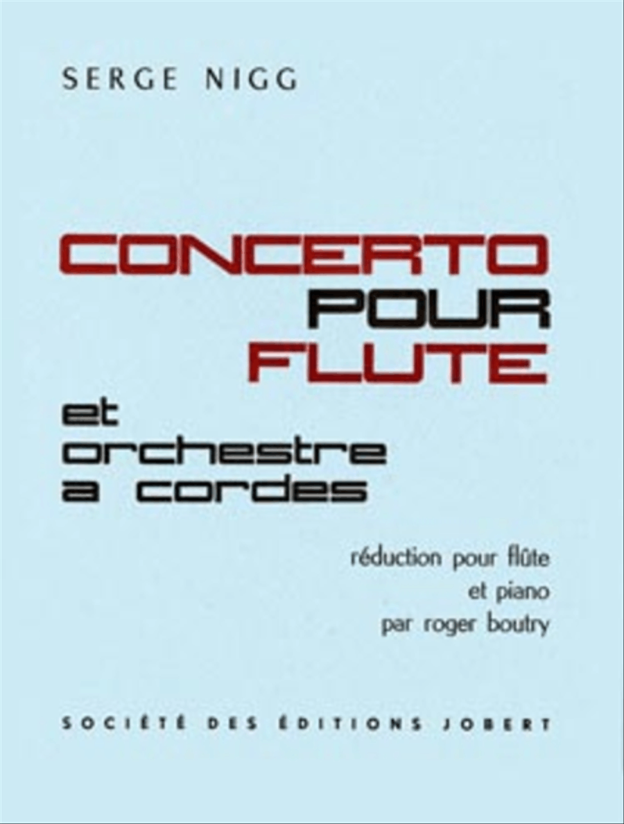 Concerto Pour Flute