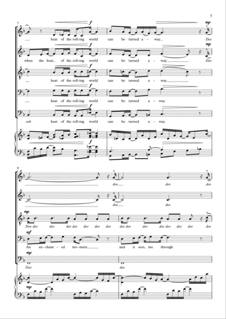 Can You Feel The Love Tonight Choir scores gallery preview page 3