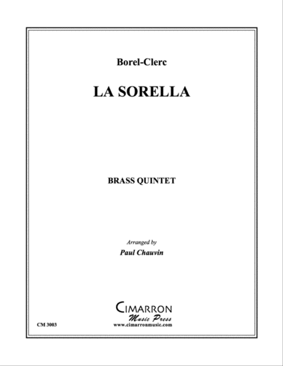 La Sorella Brass Quintet scores gallery preview page 1