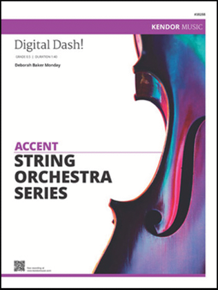 Book cover for Digital Dash! (Full Score)