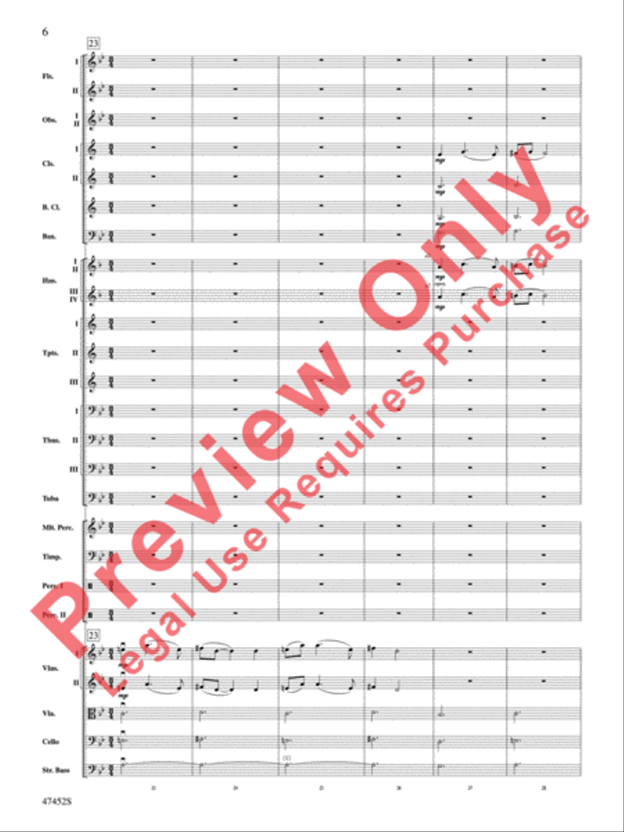 Fantastic Beasts: The Crimes of Grindelwald Full Orchestra scores gallery preview page 7