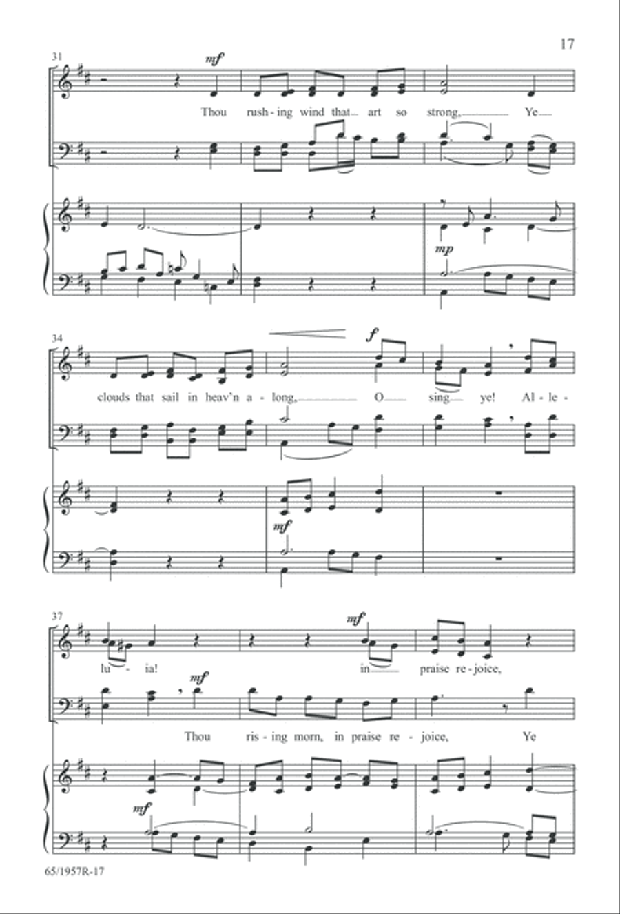 Festival of Lessons and Carols 4-Part scores gallery preview page 18