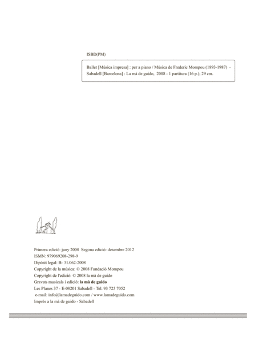 Ballet Ballet Piano Solo scores gallery preview page 4