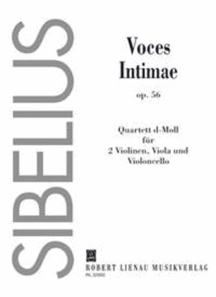 Streichquartett d-Moll Voces intimae op. 56