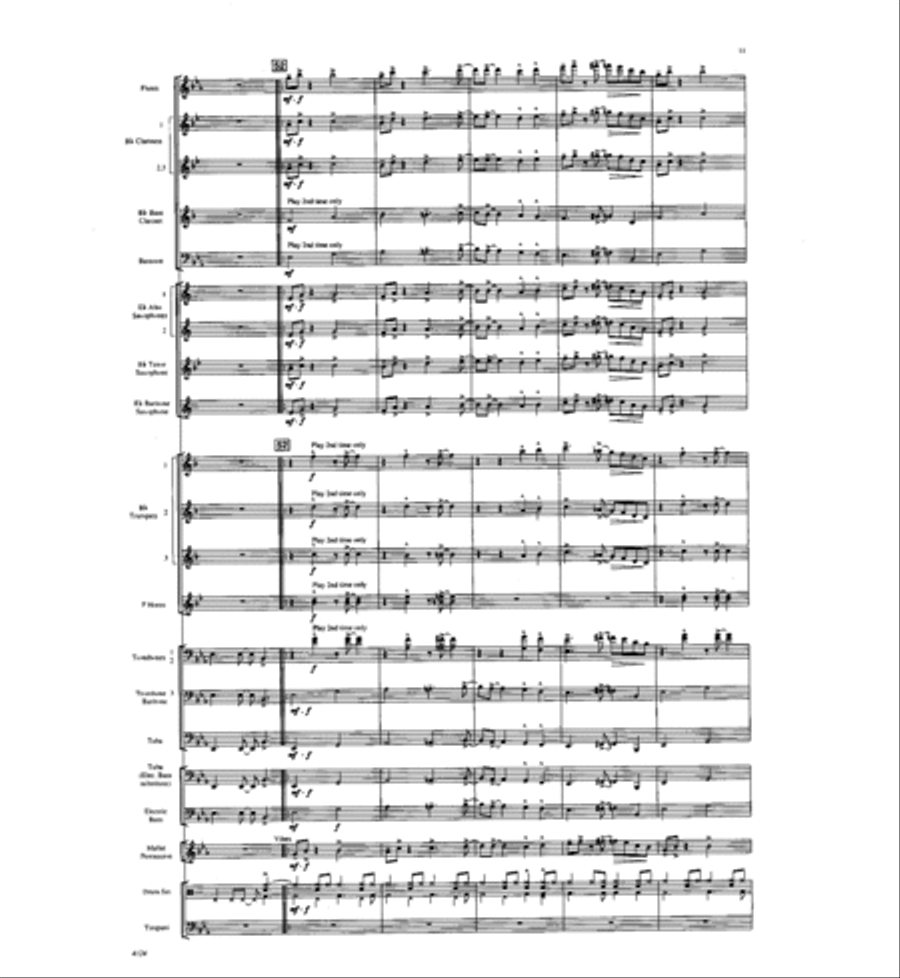 Big Band Cavalcade Big Band scores gallery preview page 12