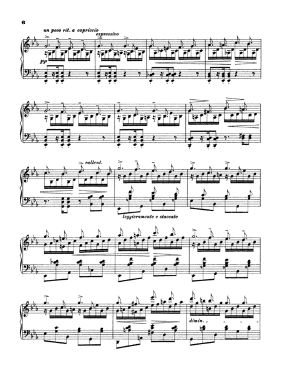 Liszt: Transcendental Etudes (Volume II) Piano Method scores gallery preview page 5