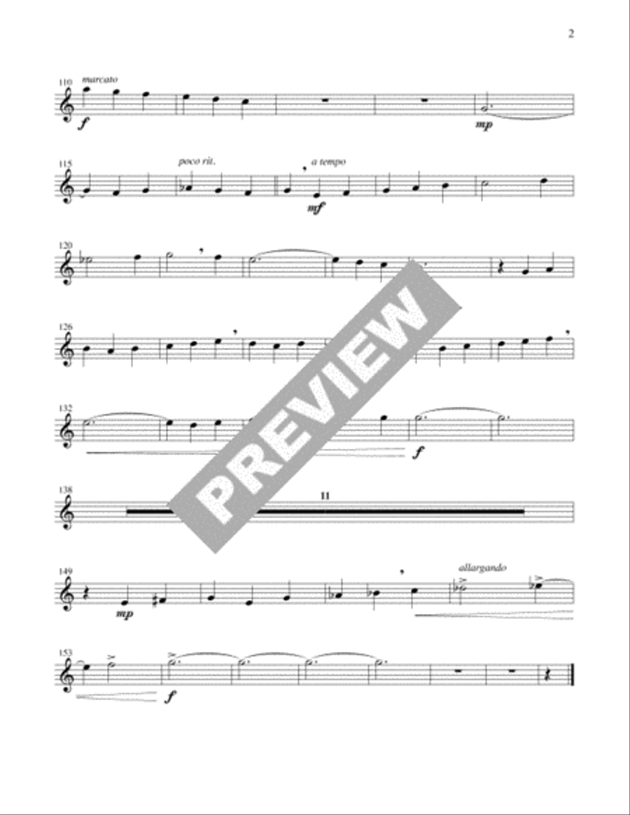 Worthy Is God to Be Praised - Instrument edition Trumpet scores gallery preview page 4
