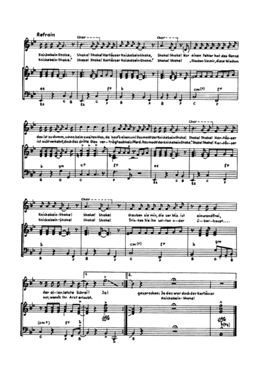 Kartauser Knickebein-Shake Voice scores gallery preview page 4