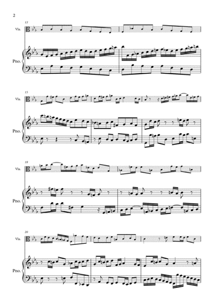 Fugue No.2 in C Minor, BWV 847