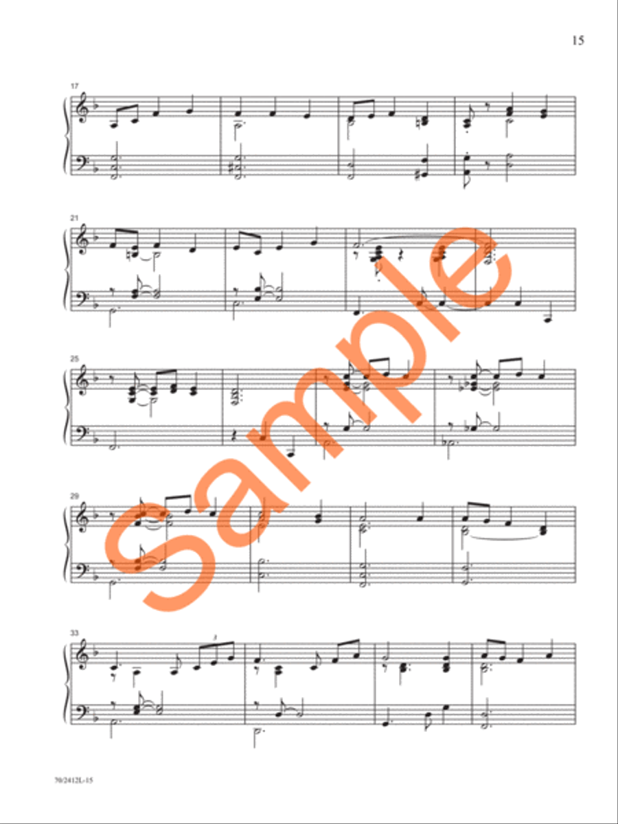The Church Pianist's Library, Vol. 32 Piano Solo scores gallery preview page 10