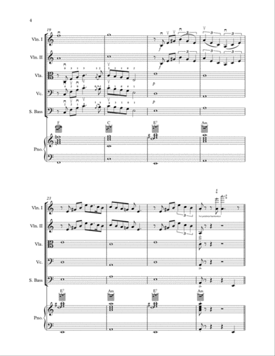 Melody (for String Orchestra) Full Orchestra scores gallery preview page 4