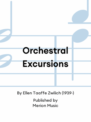 Book cover for Orchestral Excursions