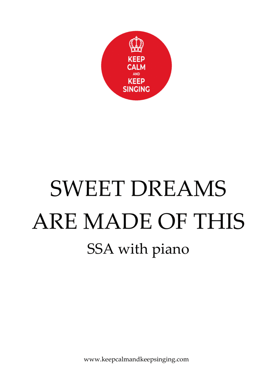 Book cover for Sweet Dreams (are Made Of This)