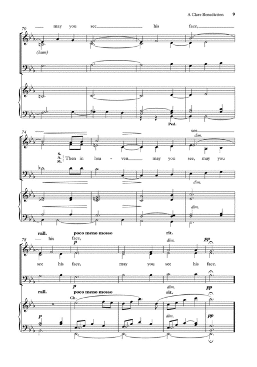 John Rutter Anthems for SA Men SA scores gallery preview page 7