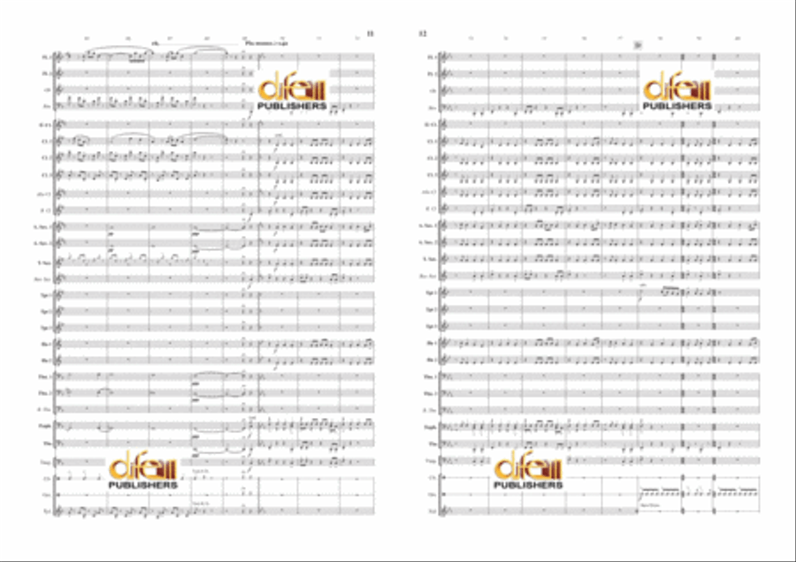 Danzon 2 Concert Band scores gallery preview page 6