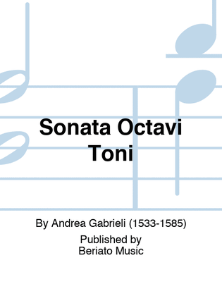 Book cover for Sonata Octavi Toni