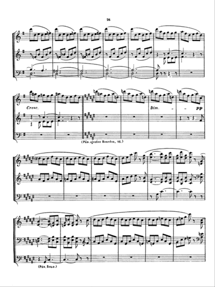 Vierne: Symphony No. 2, Op. 20 Organ scores gallery preview page 6