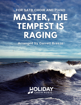 Book cover for Master, the Tempest is Raging (SATB)