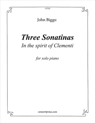 Three Sonatinas in the spirit of Clementi