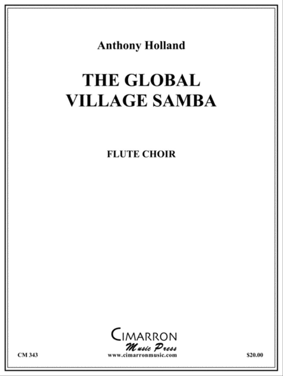 Global Village Samba Flute Choir scores gallery preview page 1