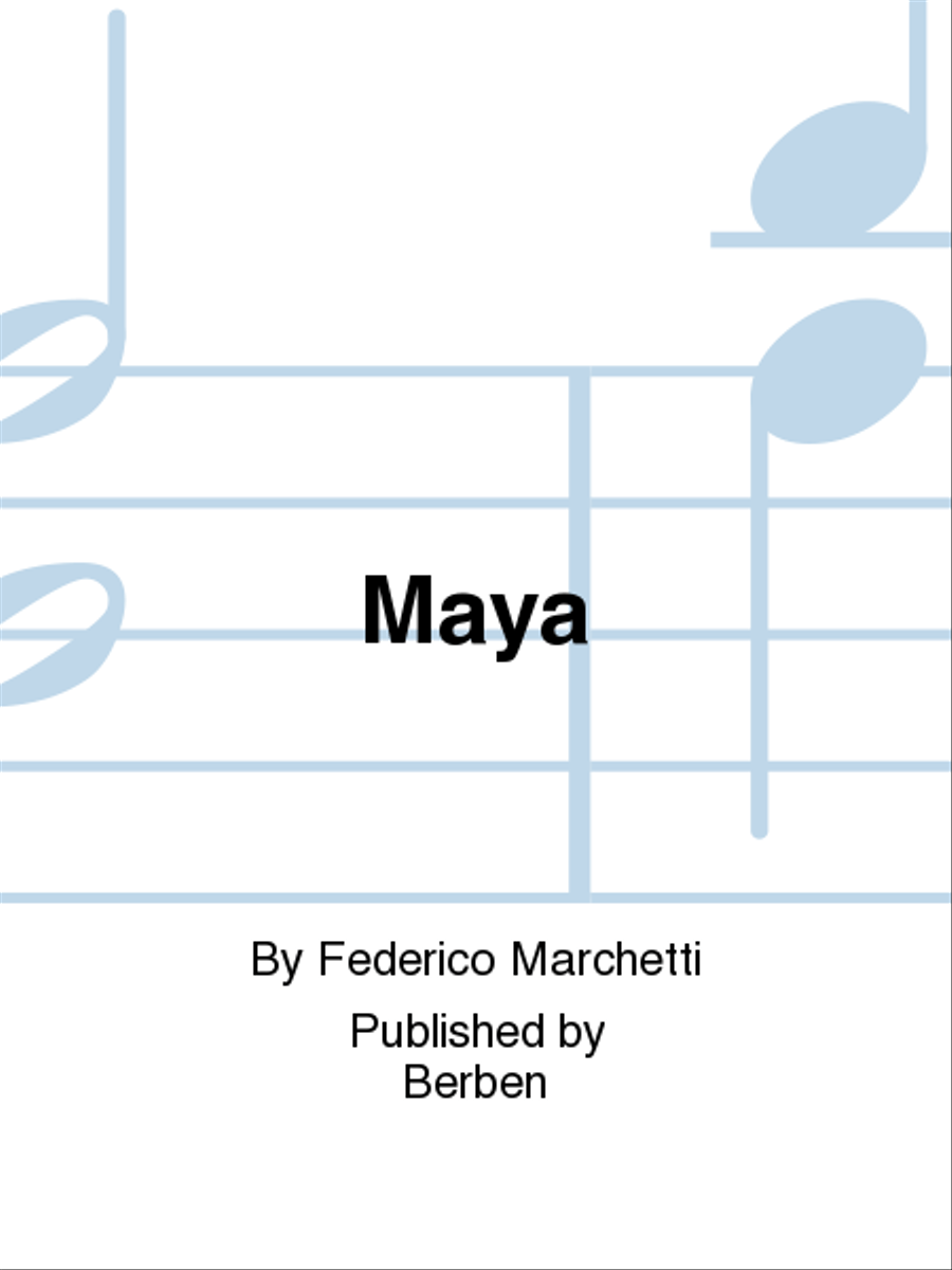 Maya Orchestra scores gallery preview page 1