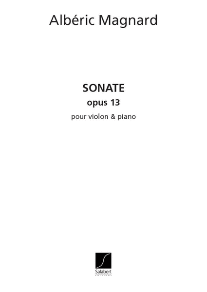 Sonate Op.13