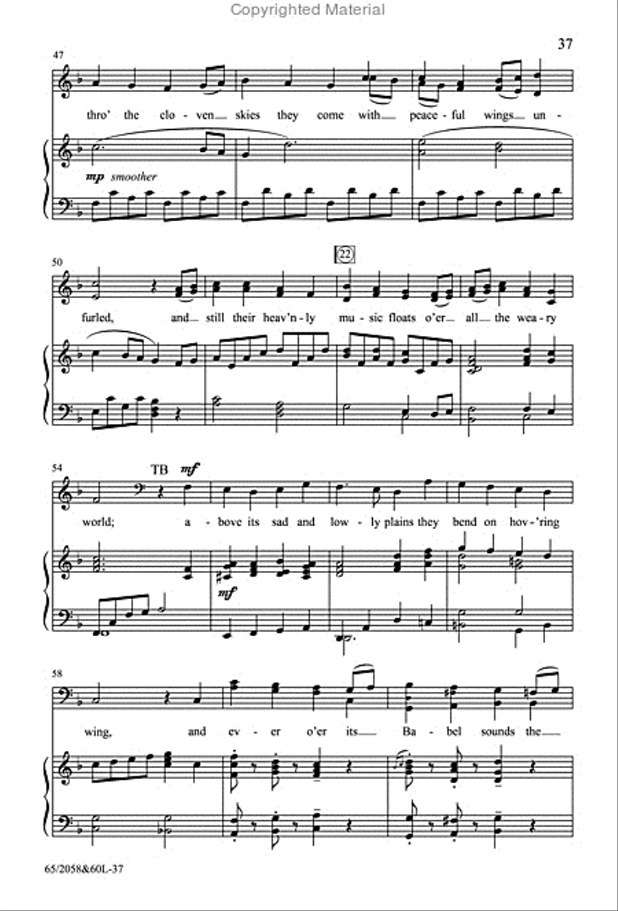 The Christmas Story - SATB Score with Performance CD 4-Part scores gallery preview page 22
