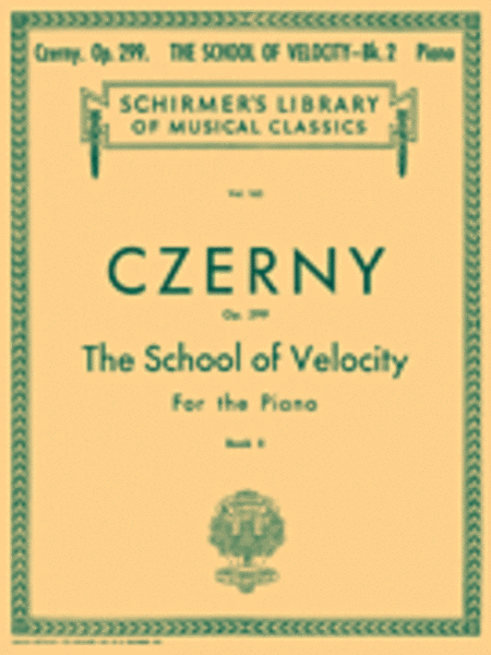 School of Velocity, Op. 299 - Book 2