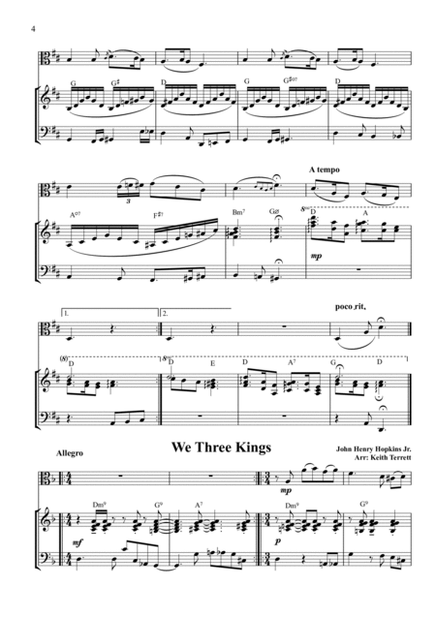 8 Swinging Xmas Carols for Viola & Piano image number null