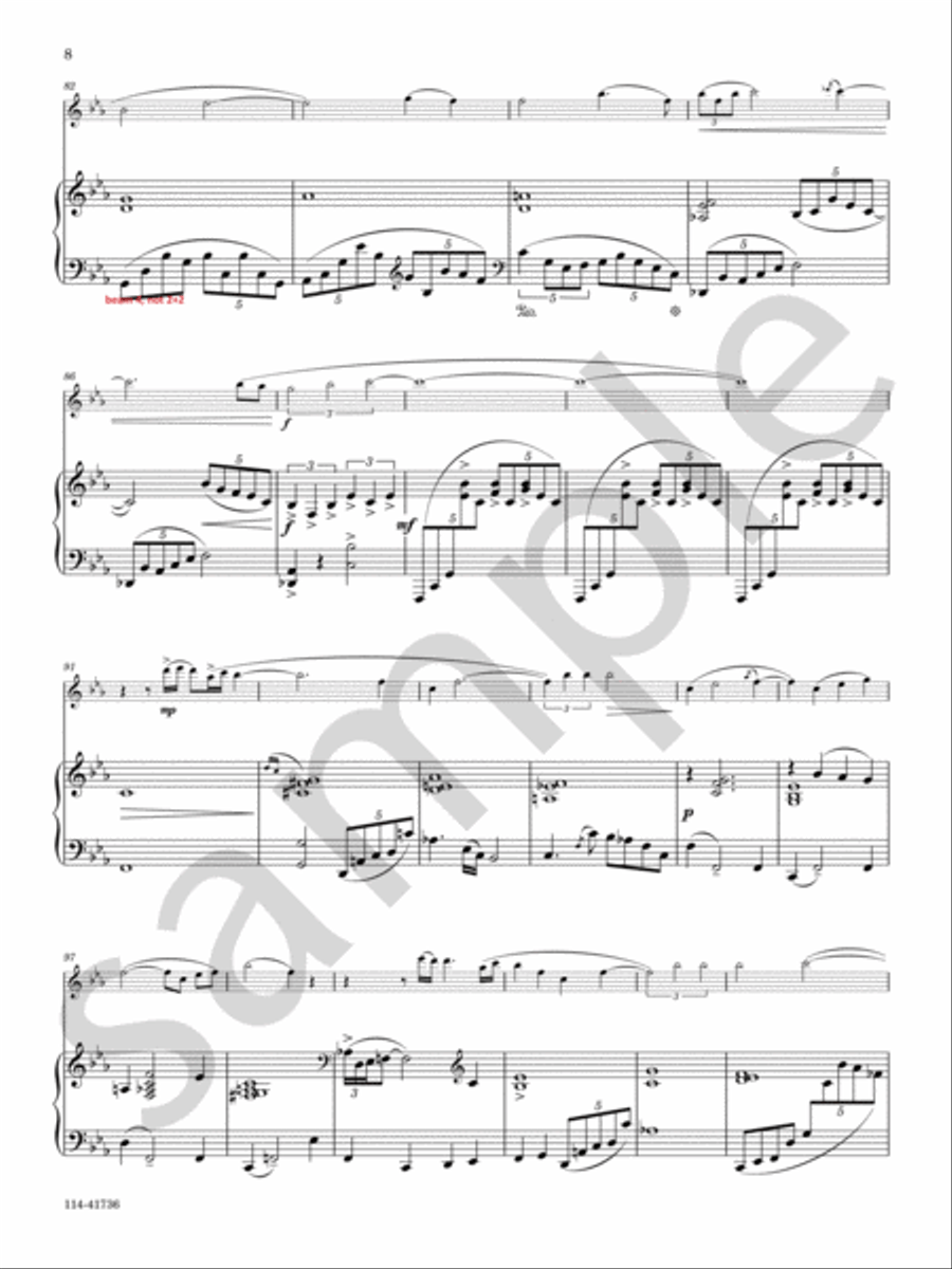 Wish Chamber Music scores gallery preview page 9