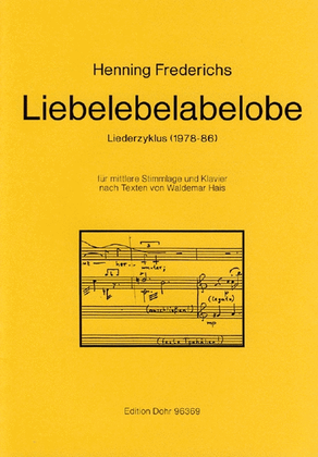 Book cover for Liebelebelabelobe