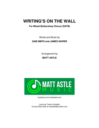 Book cover for Writing's On The Wall