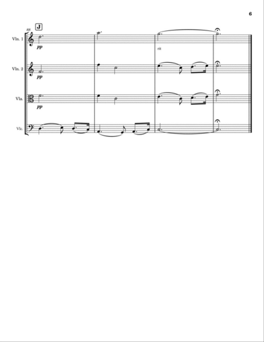 In Christ Alone String Trio scores gallery preview page 6