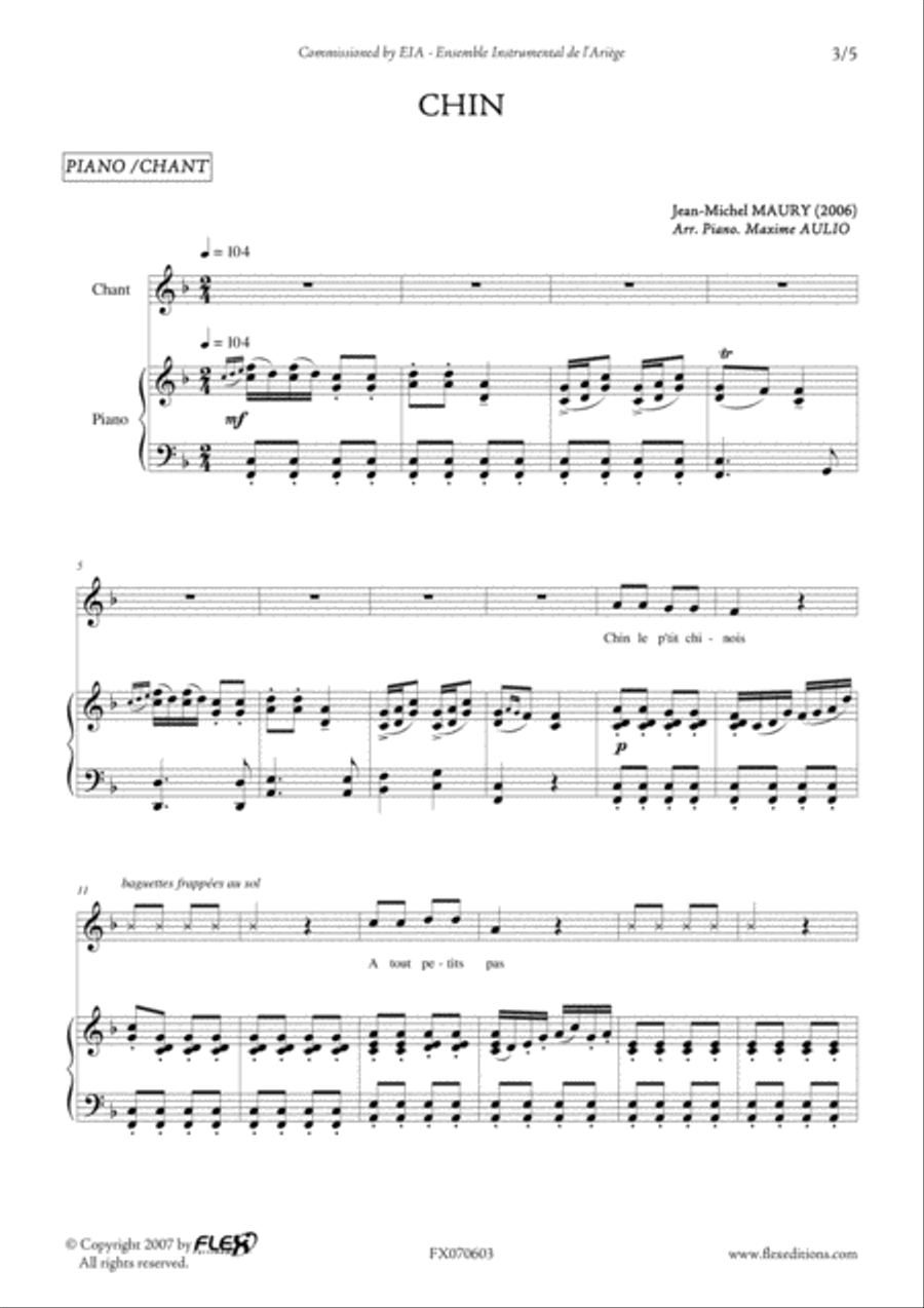 Chin Children's Choir scores gallery preview page 3