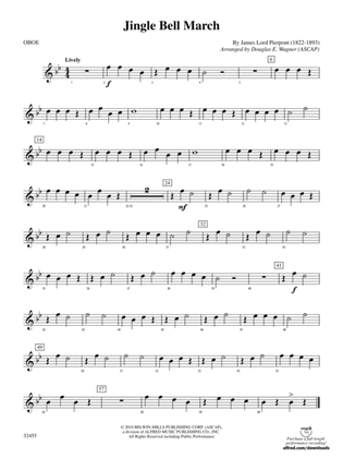 Jingle Bell March: Oboe