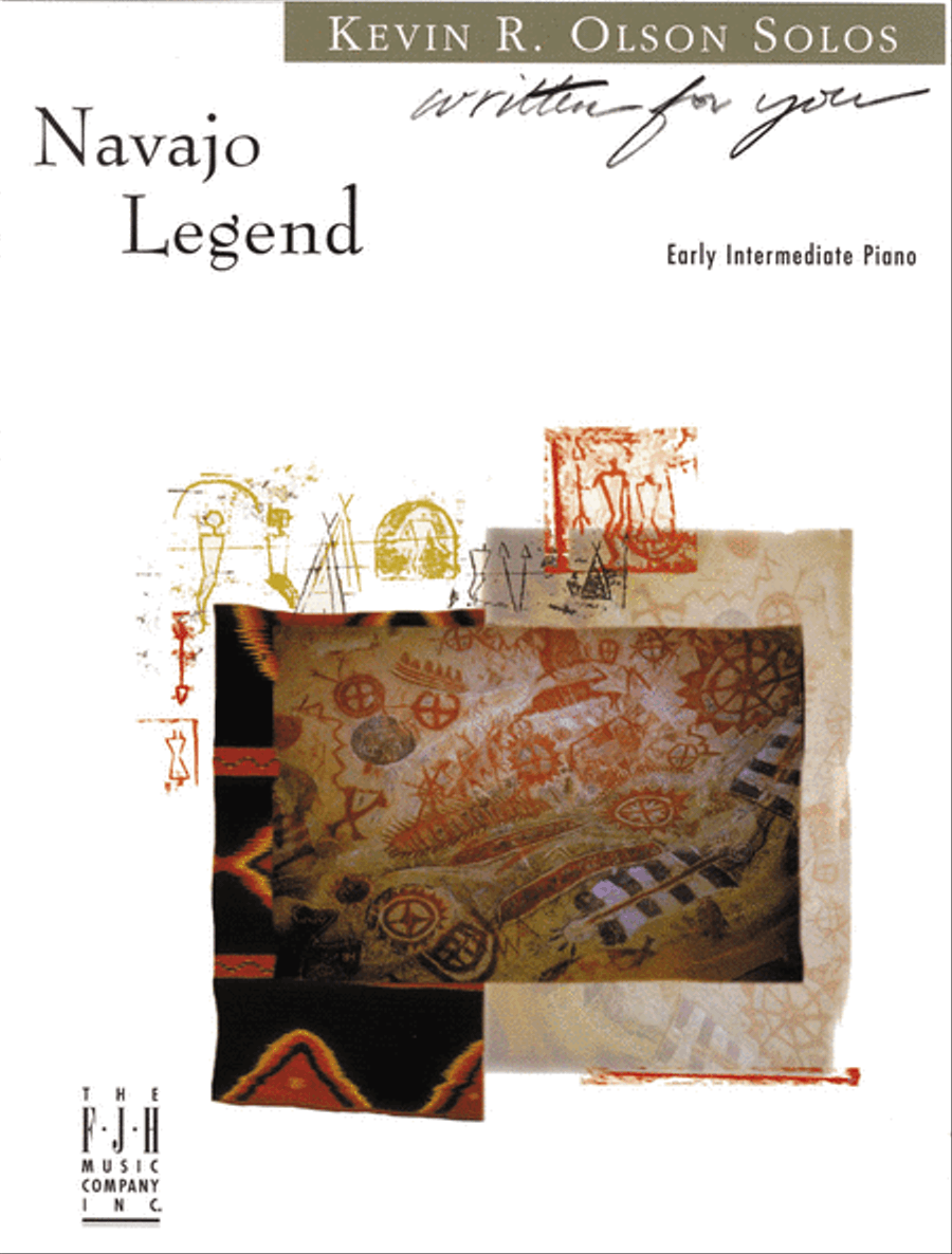 Navajo Legend Navajo Legend Piano Solo scores gallery preview page 2