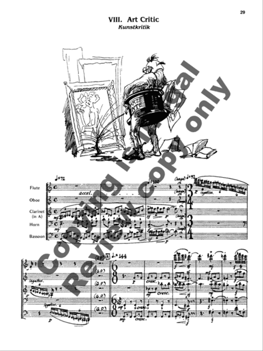 Skizzen (Score) Woodwind Quintet scores gallery preview page 10
