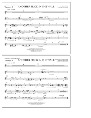 Book cover for Another Brick in the Wall - Trumpet 3