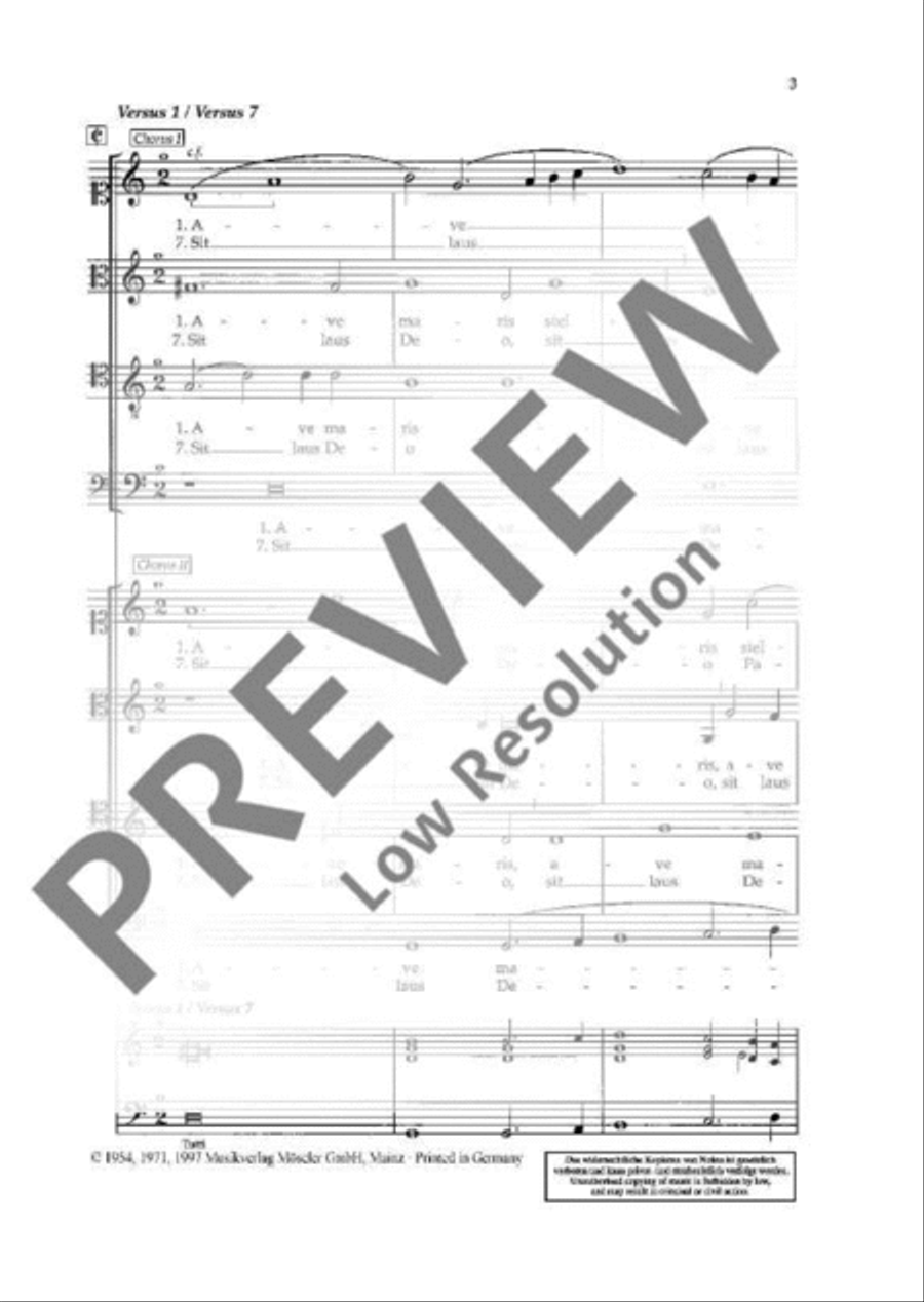 Hail, star of the sea 4-Part scores gallery preview page 4