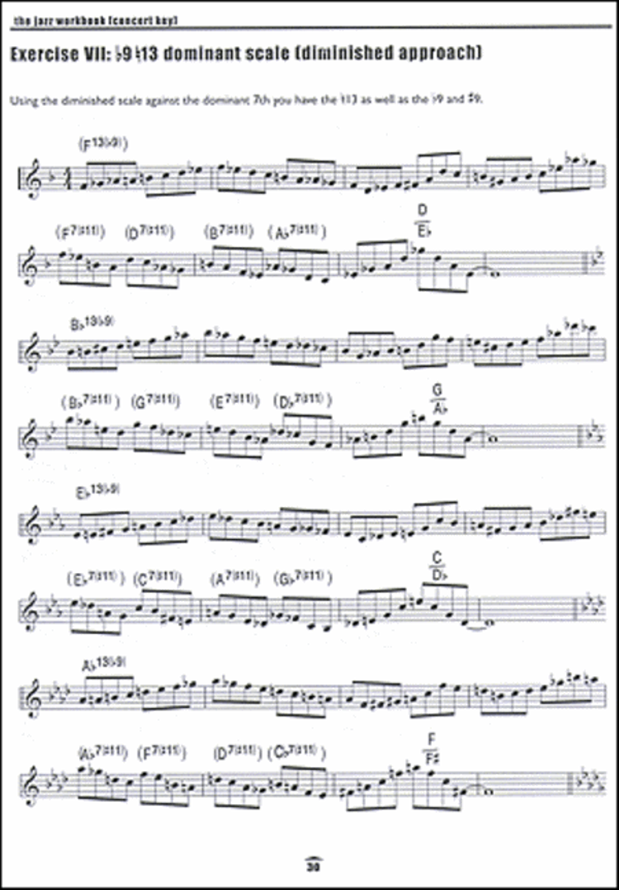 Jazz Workbook, Volume 1 C Edition Oboe scores gallery preview page 2