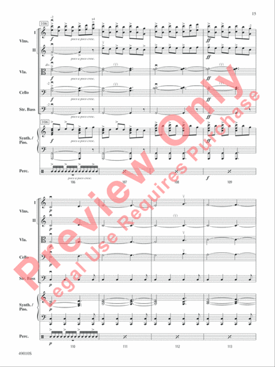 Themyscira Themyscira String Orchestra scores gallery preview page 16