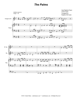 The Palms (Duet for Bb-Trumpet and French Horn)