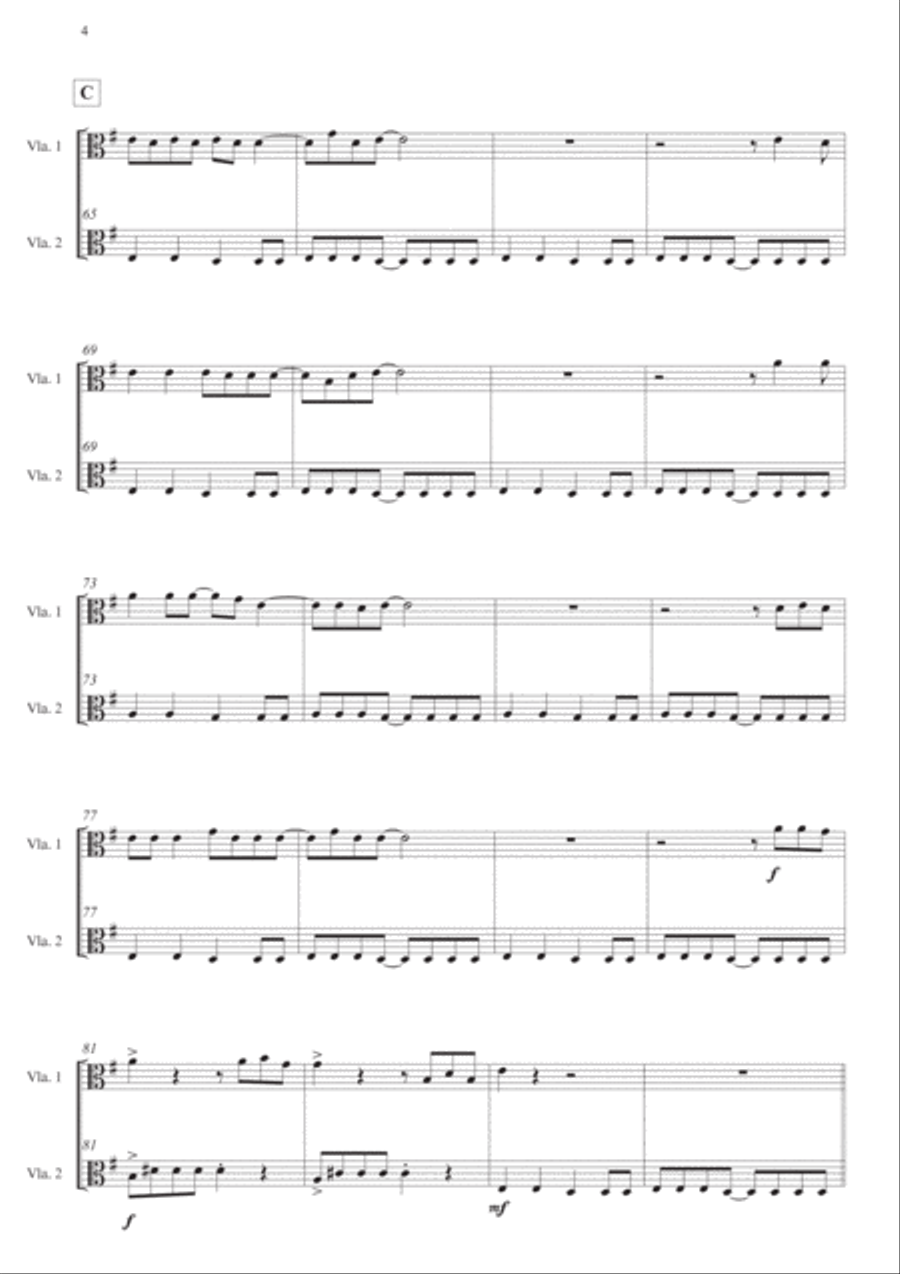 Goo Goo Muck String Duet scores gallery preview page 4