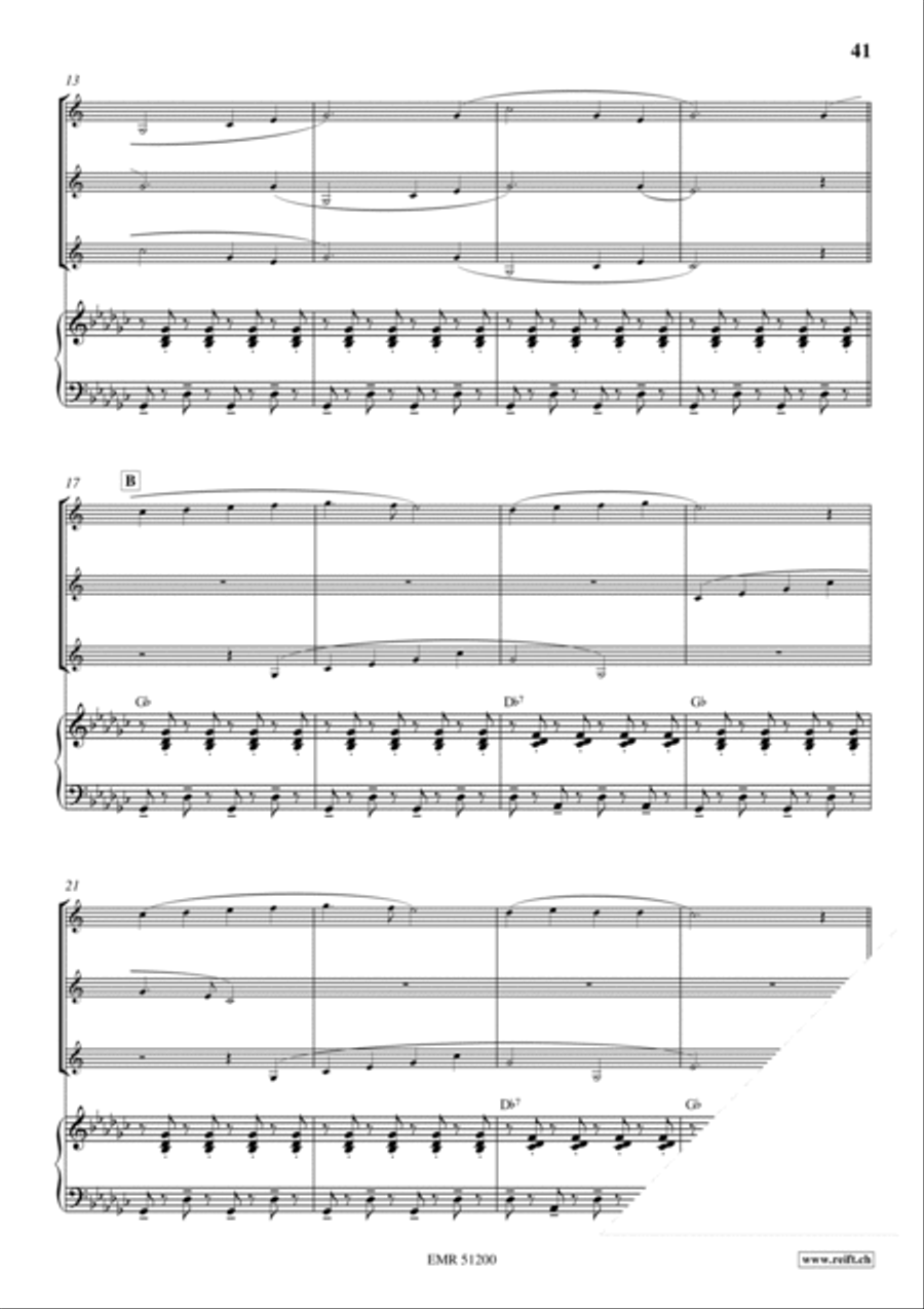 20 Alphorn Trios Volume 2 Brass Trio scores gallery preview page 14