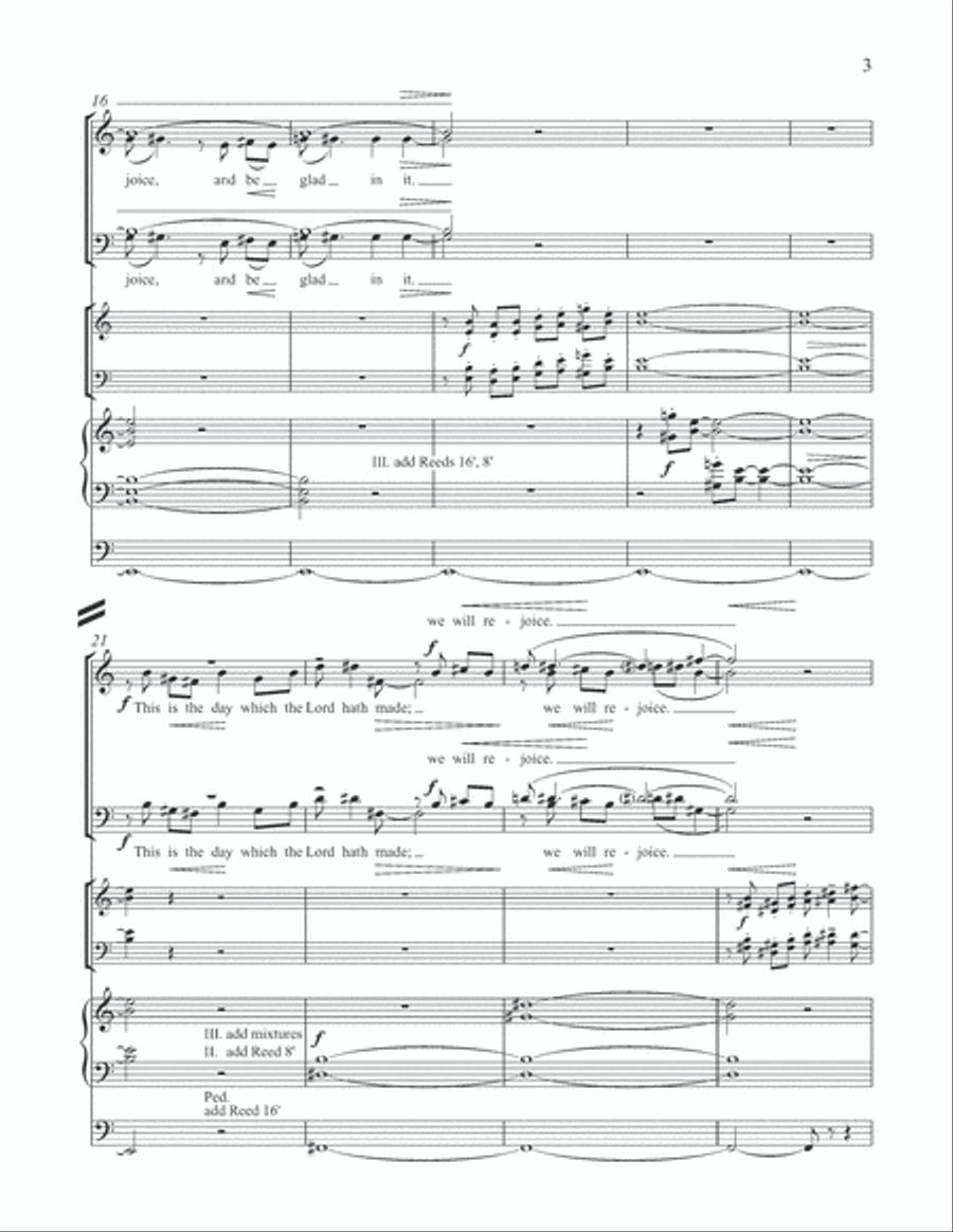 An Easter Introit An Easter Introit 4-Part scores gallery preview page 12