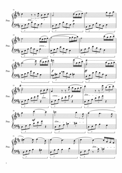 Rachmaninov - Variation 18 (from Rhapsody on a theme of Paganini) - Complete Version image number null