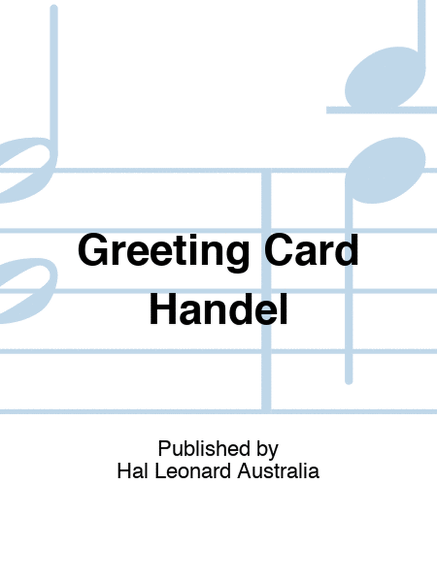 Greeting Card Handel