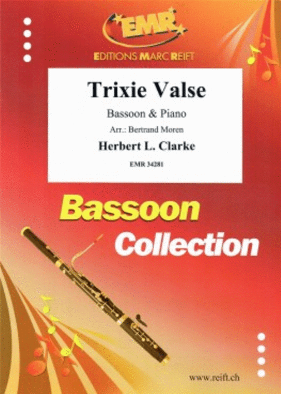 Trixie Valse Bassoon Solo scores gallery preview page 1