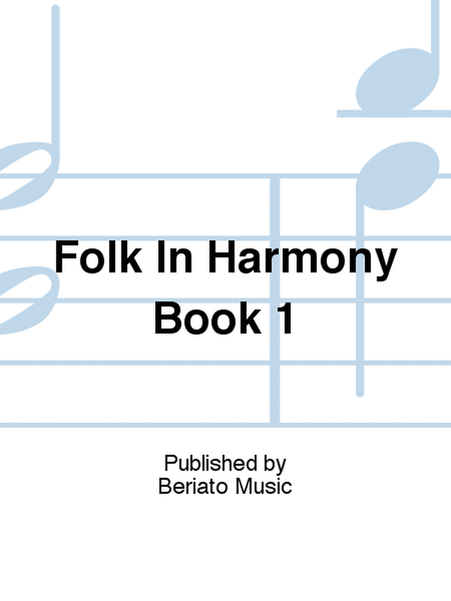 Folk In Harmony Book 1