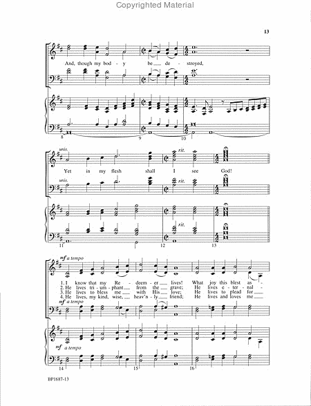 Three Hymns for Easter Day image number null